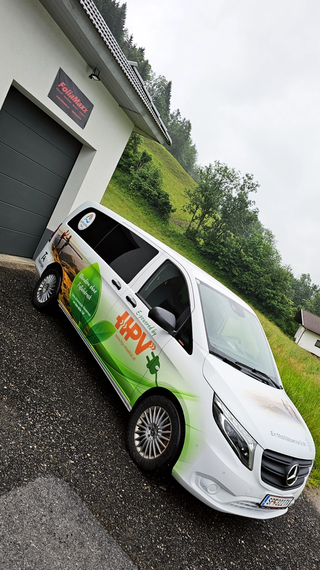 Fahrzeugfolierung Beispiel