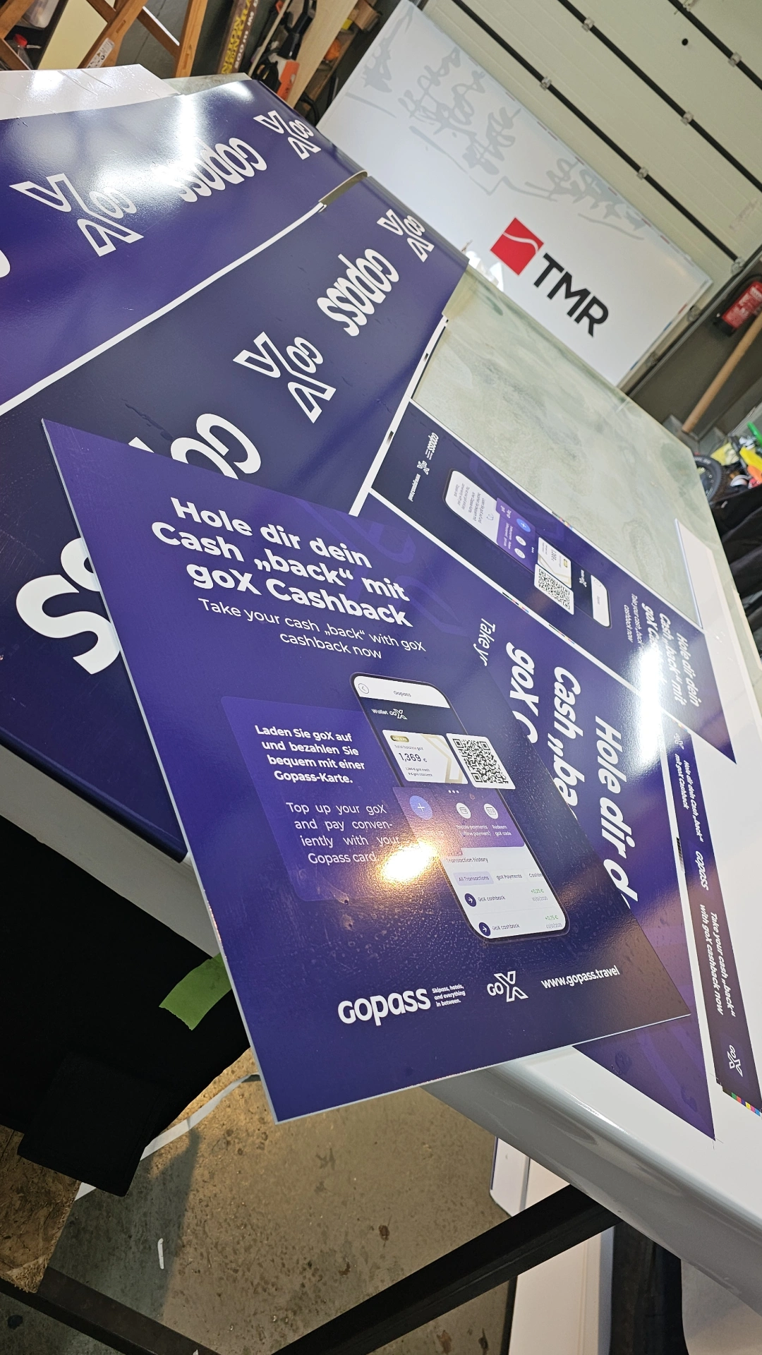 Beispiel Schilder und Leuchtreklame