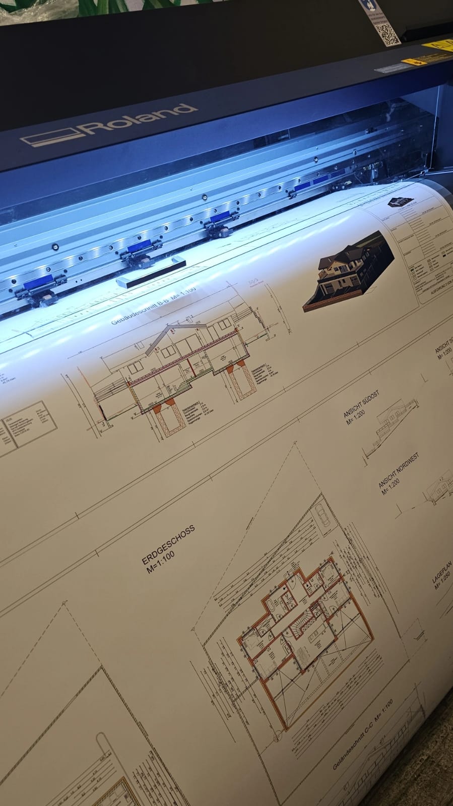 Großdruck von Plakaten und Plänen