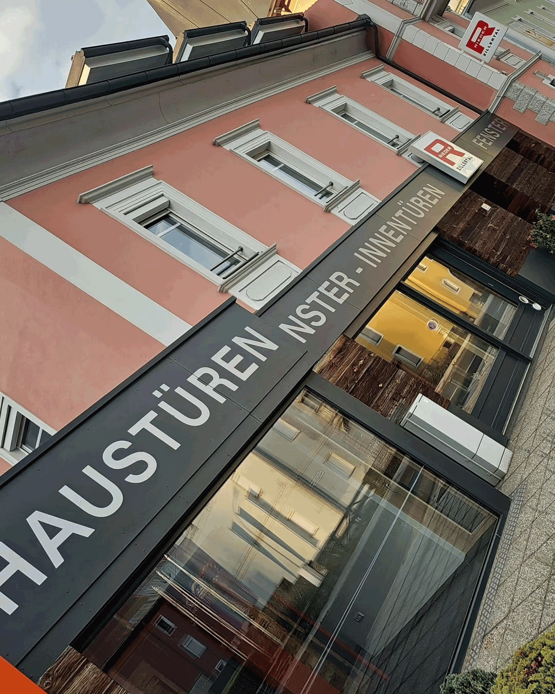 Ladenfront-Folierung